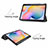 Coque Portefeuille Livre Cuir Etui Clapet L02 pour Samsung Galaxy Tab S6 Lite 4G 10.4 SM-P615 Petit