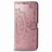 Coque Portefeuille Livre Cuir Etui Clapet L02 pour Samsung Galaxy XCover Pro Or Rose