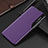 Coque Portefeuille Livre Cuir Etui Clapet L02 pour Xiaomi Mi 12 5G Violet