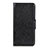 Coque Portefeuille Livre Cuir Etui Clapet L02 pour Xiaomi Redmi 9 Prime India Noir