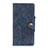 Coque Portefeuille Livre Cuir Etui Clapet L02 pour Xiaomi Redmi Note 9 Pro Max Bleu