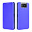 Coque Portefeuille Livre Cuir Etui Clapet L02Z pour Asus ZenFone 8 Flip ZS672KS Bleu