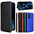 Coque Portefeuille Livre Cuir Etui Clapet L02Z pour Asus ZenFone 8 Mini Petit