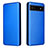 Coque Portefeuille Livre Cuir Etui Clapet L02Z pour Google Pixel 6a 5G Bleu