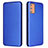 Coque Portefeuille Livre Cuir Etui Clapet L02Z pour HTC Desire 21 Pro 5G Bleu