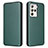 Coque Portefeuille Livre Cuir Etui Clapet L02Z pour HTC U23 5G Vert