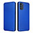 Coque Portefeuille Livre Cuir Etui Clapet L02Z pour Motorola Moto E32 Bleu