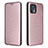 Coque Portefeuille Livre Cuir Etui Clapet L02Z pour Motorola Moto Edge 20 Lite 5G Or Rose