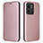 Coque Portefeuille Livre Cuir Etui Clapet L02Z pour Motorola Moto Edge (2023) 5G Or Rose