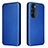 Coque Portefeuille Livre Cuir Etui Clapet L02Z pour Motorola Moto Edge X30 5G Bleu