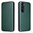 Coque Portefeuille Livre Cuir Etui Clapet L02Z pour Motorola Moto Edge X30 5G Vert