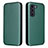 Coque Portefeuille Livre Cuir Etui Clapet L02Z pour Motorola Moto G200 5G Vert