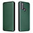 Coque Portefeuille Livre Cuir Etui Clapet L02Z pour Motorola Moto G50 Vert