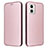 Coque Portefeuille Livre Cuir Etui Clapet L02Z pour Motorola Moto G53 5G Or Rose