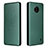 Coque Portefeuille Livre Cuir Etui Clapet L02Z pour Nokia C10 Vert