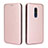 Coque Portefeuille Livre Cuir Etui Clapet L02Z pour Nokia C3 Or Rose