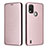 Coque Portefeuille Livre Cuir Etui Clapet L02Z pour Nokia G11 Plus Or Rose