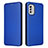 Coque Portefeuille Livre Cuir Etui Clapet L02Z pour Nokia G60 5G Bleu