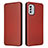 Coque Portefeuille Livre Cuir Etui Clapet L02Z pour Nokia G60 5G Marron