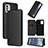 Coque Portefeuille Livre Cuir Etui Clapet L02Z pour Nokia G60 5G Petit