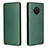 Coque Portefeuille Livre Cuir Etui Clapet L02Z pour Nokia X10 Vert