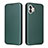 Coque Portefeuille Livre Cuir Etui Clapet L02Z pour Nothing Phone 2 Vert