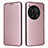 Coque Portefeuille Livre Cuir Etui Clapet L02Z pour OnePlus 12 5G Or Rose