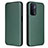 Coque Portefeuille Livre Cuir Etui Clapet L02Z pour OnePlus Nord N200 5G Vert