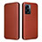 Coque Portefeuille Livre Cuir Etui Clapet L02Z pour OnePlus Nord N300 5G Marron