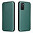 Coque Portefeuille Livre Cuir Etui Clapet L02Z pour Oppo A55S 5G Vert