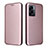 Coque Portefeuille Livre Cuir Etui Clapet L02Z pour Oppo A56S 5G Or Rose