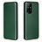 Coque Portefeuille Livre Cuir Etui Clapet L02Z pour Oppo A94 5G Vert