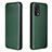 Coque Portefeuille Livre Cuir Etui Clapet L02Z pour Oppo A95 4G Vert