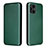 Coque Portefeuille Livre Cuir Etui Clapet L02Z pour Oppo Find X3 5G Vert