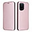 Coque Portefeuille Livre Cuir Etui Clapet L02Z pour Oppo Find X5 5G Or Rose