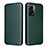 Coque Portefeuille Livre Cuir Etui Clapet L02Z pour Oppo K10 5G India Vert