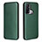 Coque Portefeuille Livre Cuir Etui Clapet L02Z pour Oppo Reno5 A Vert