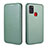 Coque Portefeuille Livre Cuir Etui Clapet L02Z pour Samsung Galaxy A21s Vert