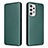 Coque Portefeuille Livre Cuir Etui Clapet L02Z pour Samsung Galaxy A23 4G Vert