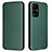 Coque Portefeuille Livre Cuir Etui Clapet L02Z pour Samsung Galaxy A52 5G Vert