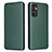 Coque Portefeuille Livre Cuir Etui Clapet L02Z pour Samsung Galaxy F13 4G Vert