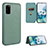 Coque Portefeuille Livre Cuir Etui Clapet L02Z pour Samsung Galaxy S20 FE (2022) 5G Vert