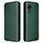 Coque Portefeuille Livre Cuir Etui Clapet L02Z pour Samsung Galaxy XCover 5 SM-G525F Vert