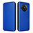 Coque Portefeuille Livre Cuir Etui Clapet L02Z pour Sharp Aquos R7s Bleu