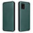 Coque Portefeuille Livre Cuir Etui Clapet L02Z pour Sharp Aquos Zero6 Vert