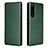 Coque Portefeuille Livre Cuir Etui Clapet L02Z pour Sony Xperia 5 III Vert