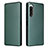 Coque Portefeuille Livre Cuir Etui Clapet L02Z pour Sony Xperia 5 IV Vert