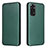 Coque Portefeuille Livre Cuir Etui Clapet L02Z pour Xiaomi Redmi Note 11S 4G Vert