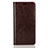 Coque Portefeuille Livre Cuir Etui Clapet L03 pour Huawei Y9 (2018) Marron