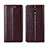 Coque Portefeuille Livre Cuir Etui Clapet L03 pour Nokia 1.3 Marron